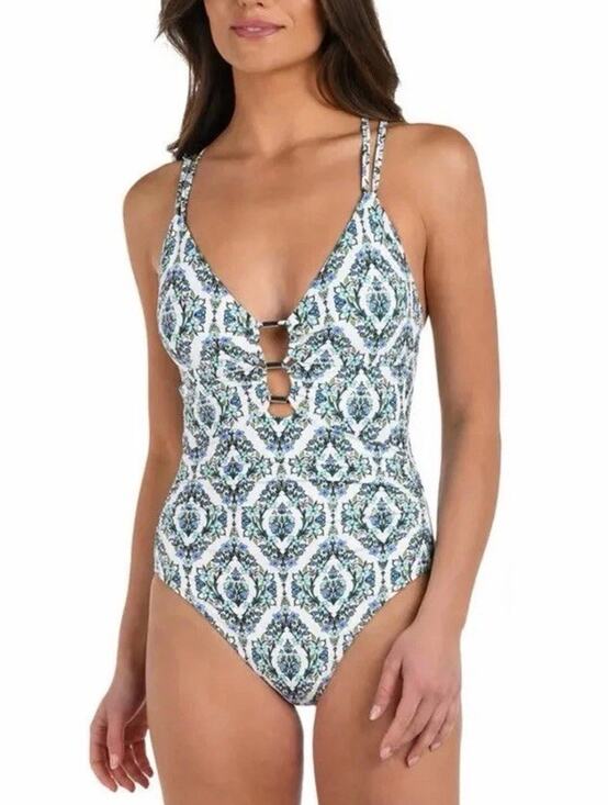 La Blanca Other - La Blanca Deja Blue One-Piece Swimsuit size 12